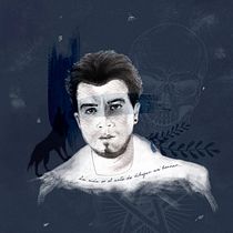 Mi Proyecto del curso: Retrato con lápiz, técnicas de color y Photoshop. Desenho, Desenho de retrato, e Design projeto de Ana Laserna Lopera - 23.04.2019