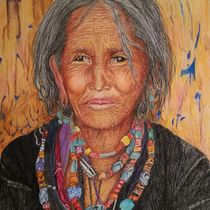 Mi Proyecto del curso:  Retrato realista con lápices de colores. Pencil Drawing project by makiglopi - 06.12.2020