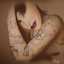 Mi Proyecto del curso: Ilustración con pastel y lápices de colores. Un progetto di Belle arti, Disegno di ritratti, Disegno realistico e Illustrazione tradizionale di Eugenia Perez - 25.04.2019