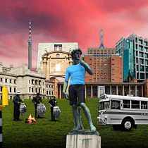 Mi Proyecto del curso: Movimiento retro en After Effects Ein Projekt aus dem Bereich Animation, 2-D-Animation, Animation von Figuren, Collage, Videobearbeitung, Motion Graphics und Fotoretuschierung von Santiago Pérez - 28.04.2019