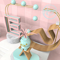 Mis proyectos del curso: Prototipado y visualizaciones de producto en Cinema 4D. Un proyecto de 3D, Animación, Animación 3D, Diseño de producto, Diseño industrial y Modelado 3D de Estela López Castro - 28.04.2019