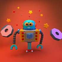 Mi Proyecto del curso: Introducción a la creación de personajes y modelado 3D con Maya. 3D projeto de Narda Rodríguez Vázquez - 28.04.2019