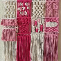 Tapiz de macramé estilo patchwork Ein Projekt aus dem Bereich H und werk von Malali Martínez Elfau - 30.04.2019