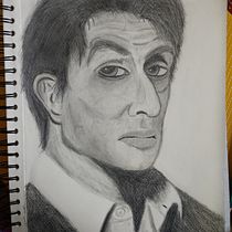 Mi Proyecto del curso: Retrato realista con lápiz de grafito. Artes plásticas projeto de José Tellez Piña - 01.05.2019