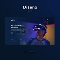 Diseño Web  Indatec Ein Projekt aus dem Bereich Webdesign und UX / UI von Jorge Benalcázar - 13.07.2019