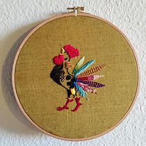 Mi Proyecto del curso: Técnicas de bordado: ilustrando con hilo y aguja. Embroider project by Marina Ramoneda - 05.05.2019