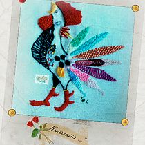 Mi Proyecto del curso: Técnicas de bordado: ilustrando con hilo y aguja. Un projet de Design  de cristina m. - 03.08.2020
