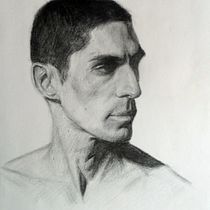 Mi Proyecto del curso: Retrato realista con lápiz de grafito. Artes plásticas, Desenho a lápis, Desenho de retrato, Desenho realista e Ilustração tradicional projeto de Erick - 11.05.2019