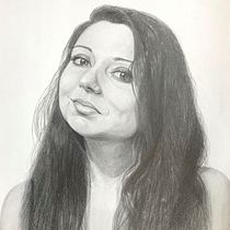 Mi Proyecto final: Mergen. Desenho de retrato projeto de Mergen Muev - 13.05.2019