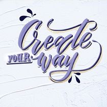 Créate your way - Lettering con Procreate. Un projet de Lettering de Dovi Vausk - 15.05.2019