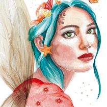 Mi Proyecto del curso: Retrato ilustrado en acuarela. Een project van  van yolandasotillo - 16.05.2019
