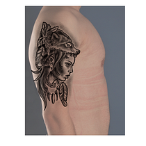My project in Diseño e ilustración digital de tatuajes con Procreate course. Tattoo Design project by philgood112 - 08.04.2019