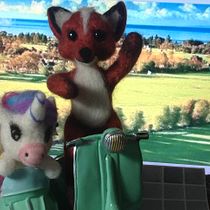 Mi Proyecto del curso: Needle felting: Viajando y conociendo paisajes. Animação de personagens projeto de María Carballo - 19.05.2019