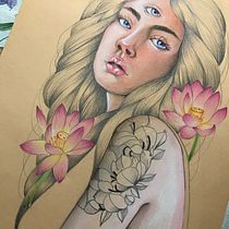 Third Eye . Un progetto di Disegno artistico di Sonia Alba - 21.05.2019