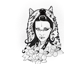 Mi Proyecto del curso: Diseño e ilustración digital de tatuajes con Procreate. Digital Illustration project by Luna García San Segundo - 05.21.2019