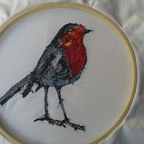 Mi Proyecto del curso: Pintar con hilo: técnicas de ilustración textil. Bordado projeto de Mimi Araya Canobra - 21.05.2019