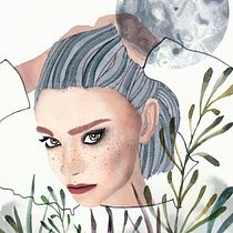 Mi Proyecto del curso: Retrato ilustrado en acuarela. Un projet de Aquarelle de Charlotte Bazonnard - 10.12.2018