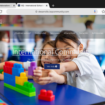Mi Proyecto del curso: Creación de una web escolar. Projekt z dziedziny Edukacja użytkownika Fabiola Reyes Flores - 22.05.2019
