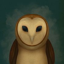 Mi Proyecto del curso: Lechuza Blanca. Digital Illustration project by Fernanda Mosqueira Giacaman - 05.26.2019