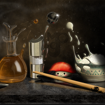 Bodegón Surrealista con Procreate. Artistic Drawing, Realistic Drawing, Traditional illustration, and Digital Illustration project by Marisol Perez Gonzalez - 05.28.2019