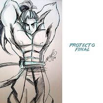 Mi Proyecto del curso: Ilustración para cómics: anatomía de un superhéroe. Un projet de Dessin au cra , et on de Eryck Satru - 11.06.2019