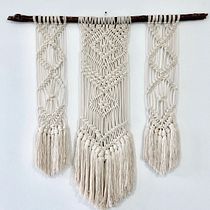Mi Proyecto del curso: Introducción al macramé: creación de un tapiz decorativo Ein Projekt aus dem Bereich H, werk, Kreativität und Design von Estefanía Gutiérrez Herrera - 09.06.2019