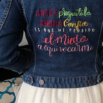 Mi Proyecto del curso: Técnicas básicas de bordado: puntadas, composiciones y gamas cromáticas. Arts, Crafts, Embroider, Creativit, Design, and Lettering project by Estefanía Gutiérrez Herrera - 06.09.2019