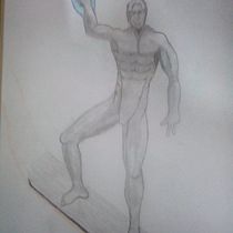 Mi Proyecto del curso: Ilustración para cómics: anatomía de un superhéroe. Un projet de Conception de personnages de mveyl2017 - 10.06.2019
