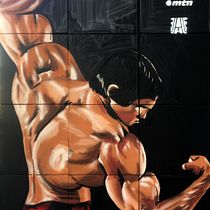 Iniciación a la pintura con spray: live art. Street Art, Creativit, and Realistic Drawing project by Alex de la Fuen - 06.08.2019