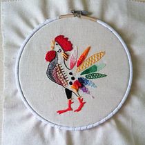 Mi Proyecto del curso: Técnicas de bordado: ilustrando con hilo y aguja. Embroider project by Núria Roch - 06.10.2019