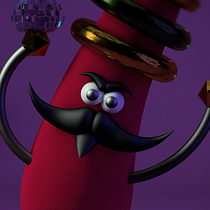 Mi Proyecto del curso: Introducción exprés al 3D: de cero a render con Cinema 4D. 3D, Character Design, and 3D Character Design project by Pedro Xavier - 06.10.2019