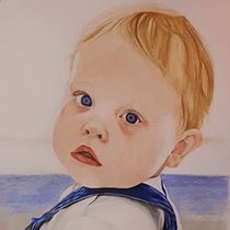 Mi Proyecto del curso:  Retrato realista con lápices de colores. Portrait Drawing project by Carla Iacoviello - 06.19.2019