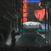 Mi Proyecto del curso: Iniciación al concept art: diseñando el futuro. Projekt z dziedziny Concept art, Trad, c, jna ilustracja, Ilustracja c, frowa, Gr i komputerowe użytkownika marcosramones21 - 15.06.2019