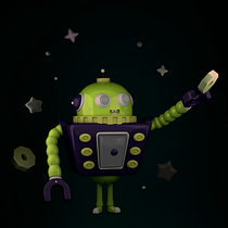 Mi Proyecto del curso: Introducción a la creación de personajes y modelado 3D con Maya. 3D, e Modelagem 3D projeto de Victoria Yasmín Tejero Chile - 23.05.2019