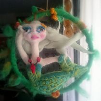 Mi Proyecto del curso: Needle felting: mis ilustraciones en fieltro. Artesanato, Artes plásticas, Criatividade, Design de personagens, e Escultura projeto de Amaia Arnal - 23.06.2019