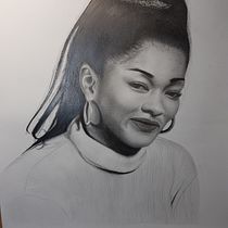 Mi Proyecto del curso: Retrato realista con lápiz de grafito. Desenho de retrato projeto de edwinthebest - 24.12.2019