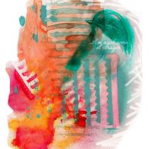 Boceto 1. Ensayando la mezcla en digital.. Un projet de Illustration numérique de olgag - 04.07.2019