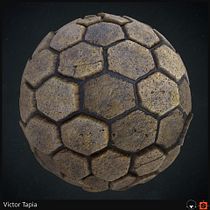 Mi Proyecto del curso: Introducción a la creación de texturas con Substance Designer. Un projet de Jeux vidéo de Victor Tapia - 06.07.2019
