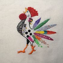 Mi Proyecto del curso: Técnicas de bordado: ilustrando con hilo y aguja. Un projet de Broderie de Eva - 17.05.2020