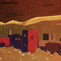 Escenario a partir de Thumbs y muestras de color. Projekt z dziedziny Ilustracja c i frowa użytkownika Julio César Rodríguez - 04.01.2019