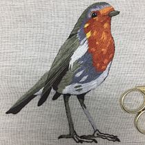 Mi Proyecto del curso: Pintar con hilo: técnicas de ilustración textil. Bordado projeto de Aura Salgado Abaunza - 25.07.2019