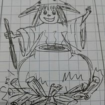 Tanna ¡Qué bruja tan poco bruja!. Traditional illustration project by quintanilla_cb - 07.19.2019