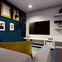 Mi Proyecto del curso: Departamento Ein Projekt aus dem Bereich Innenarchitektur von Tania HG - 12.07.2019