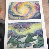 Mi Proyecto del curso: Técnicas modernas de acuarela. Traditional illustration project by Maria Valentina Mogollón Méndez - 07.13.2019