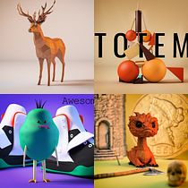 Proyectos del curso "Introducción exprés al 3D". 3D, 3D Animation, 3D Character Design, and 3D Modeling project by David Renart Macías - 07.14.2019
