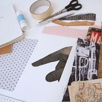 Proyecto final : Sastrería de papel: ilustrando con tijeras. Colagem projeto de eline_ah - 14.07.2019