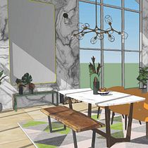 NEW LUXURY KITCHEN Ein Projekt aus dem Bereich Architektur, Digitale Architektur, Innenarchitektur, Kreativität, Design und Traditionelle Illustration von Miguel García - 15.07.2019