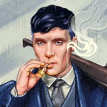 PEAKY BLINDERS. Un projet de Illustration traditionnelle de Diego jkr - 19.07.2019