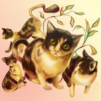 Yuno. Ilustração tradicional e Ilustração digital projeto de Alicia PG - 20.07.2019