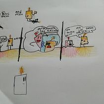 la buena vela y la mala vela Ein Projekt aus dem Bereich Comic von Nicolás Urquieta Gallardo - 21.07.2019